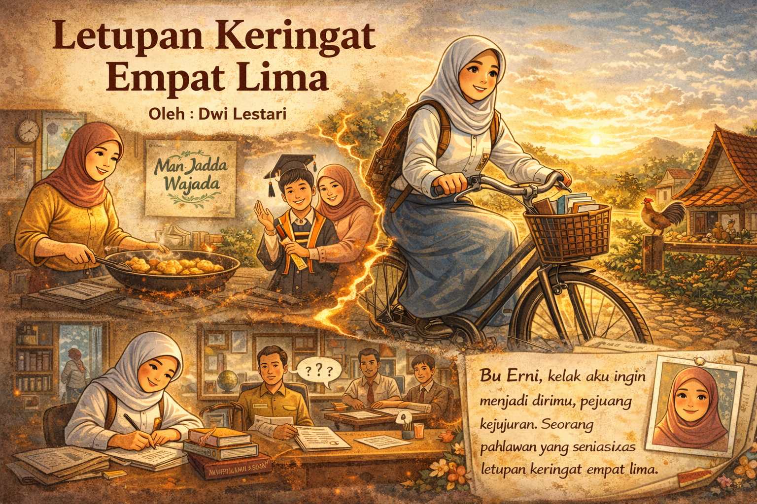 Letupan Keringat Empat Lima