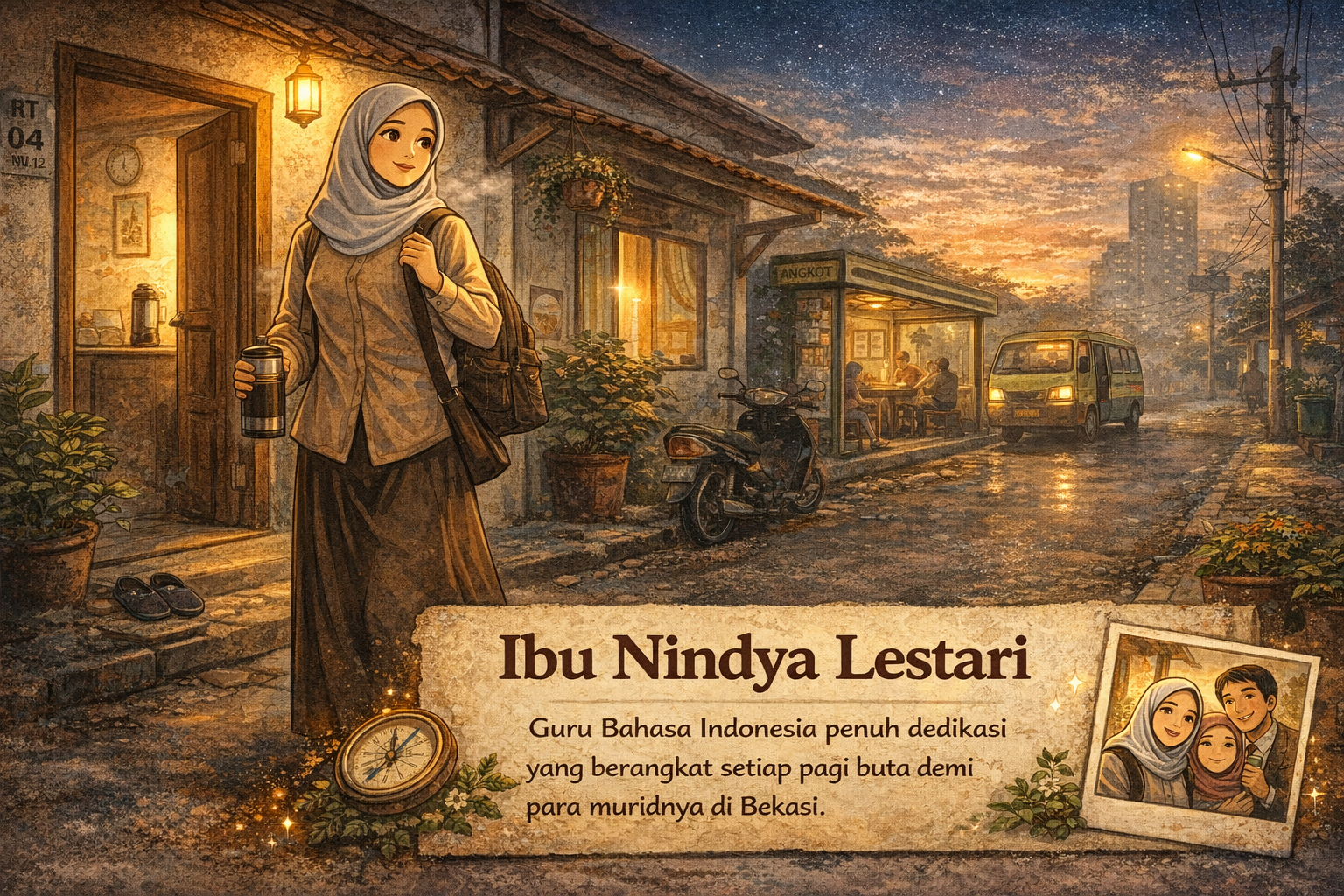 Guruku yang Tak Kenal Lelah